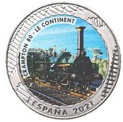1½ Euros Crampton 80 - Le Continent obverse image