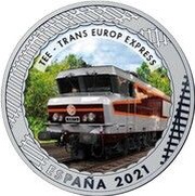 1½ Euros TEE - Trans Europ Express obverse image