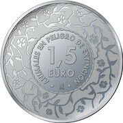 1½ Euros Gorilla, Spain, 2022 reverse image