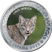 1½ Euros Iberian lynx obverse image