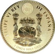 1½ Euros - Felipe VI Toro - Gold Bullion Coin obverse image