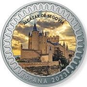 1½ Euros Alcázar of Segovia obverse image