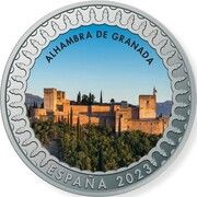 1½ Euros Alhambra of Granada obverse image