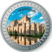 1½ Euros Castle of Gravensteen obverse image