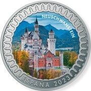 1½ Euros Castle of Neuschwanstein obverse image