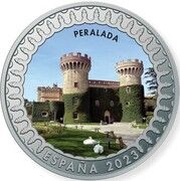 1½ Euros Castle of Peralada obverse image
