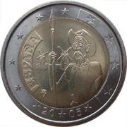 2 Euros Don Quixote obverse image