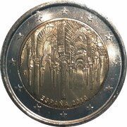 2 Euros Mosque–Cathedral of Córdoba obverse image