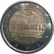2 Euros Alhambra of Granada obverse image