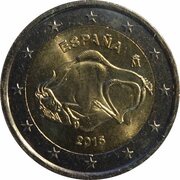 2 Euros Cave of Altamira obverse image