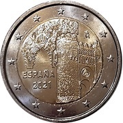 2 Euros Historic City of Toledo obverse image