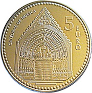 5 Euros Huesca, Spain, 2010 reverse image