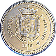 5 Euros Santander obverse image