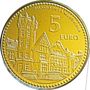 5 Euros Santander, Spain, 2010 reverse image