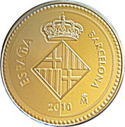 5 Euros Barcelona obverse image