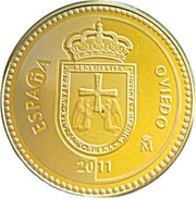5 Euros Oviedo obverse image