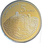 5 Euros Palma de Mallorca, Spain, 2011 reverse image