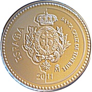 5 Euros Santa Cruz de Tenerife obverse image
