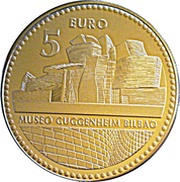 5 Euros Bilbao, Spain, 2011 reverse image