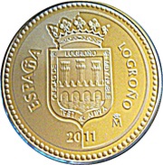 5 Euros Logroño obverse image