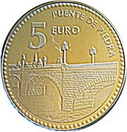 5 Euros Logroño, Spain, 2011 reverse image