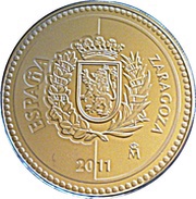 5 Euros Zaragoza obverse image
