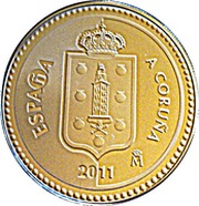5 Euros La Coruña obverse image