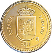 5 Euros Badajoz obverse image