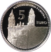 5 Euros Lugo, Spain, 2011 reverse image