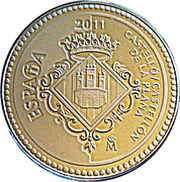 5 Euros Castellón de la Plana obverse image