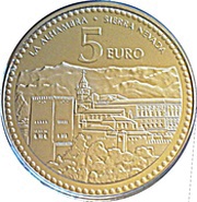 5 Euros Granada, Spain, 2012 reverse image
