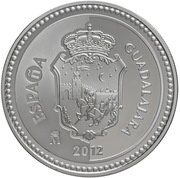 5 Euros Guadalajara obverse image