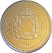 5 Euros Jaén obverse image