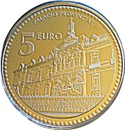 5 Euros Jaén, Spain, 2012 reverse image