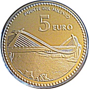 5 Euros Orense, Spain, 2012 reverse image