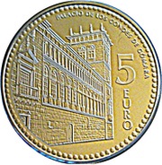 5 Euros Soria, Spain, 2012 reverse image