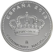 5 Euros Royal Monastery of La Encarnación obverse image