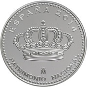 5 Euros Royal Palace of Madrid obverse image