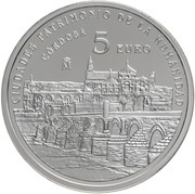 5 Euros Córdoba, Spain, 2014 reverse image