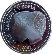 10 Euros - Juan Carlos I Incorporation of Menorca to the Spanish Crown obverse image