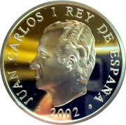 10 Euros - Juan Carlos I Luis Cernuda obverse image