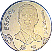 10 Euros Salvador Dalí - Leda Atómica obverse image