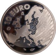 10 Euros - Juan Carlos I European Union Enlargement reverse image