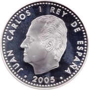 10 Euros - Juan Carlos I 2006 Winter Olympics Turin obverse image