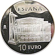 10 Euros Prince of Asturias Awards obverse image