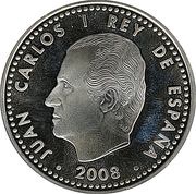 10 Euros - Juan Carlos I Soccer European Champions obverse image