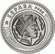10 Euros Hispanic-Greek Drachma obverse image