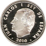 10 Euros - Juan Carlos I Shanghai Expo obverse image