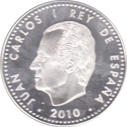 10 Euros - Juan Carlos I FIFA World Cup obverse image