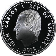 10 Euros - Juan Carlos I Spanish Olympic Comittee obverse image